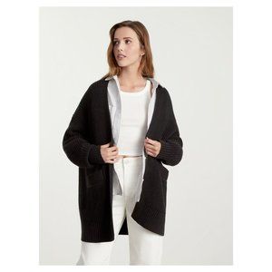 Everlane Oversized Cotton Ribbed Cardigan